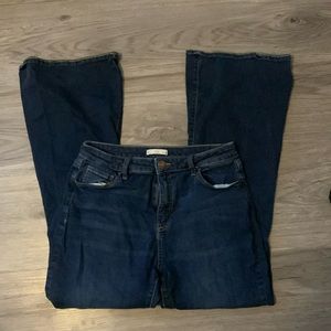 Hollister high rise jeans, size 15/32W, dark wash